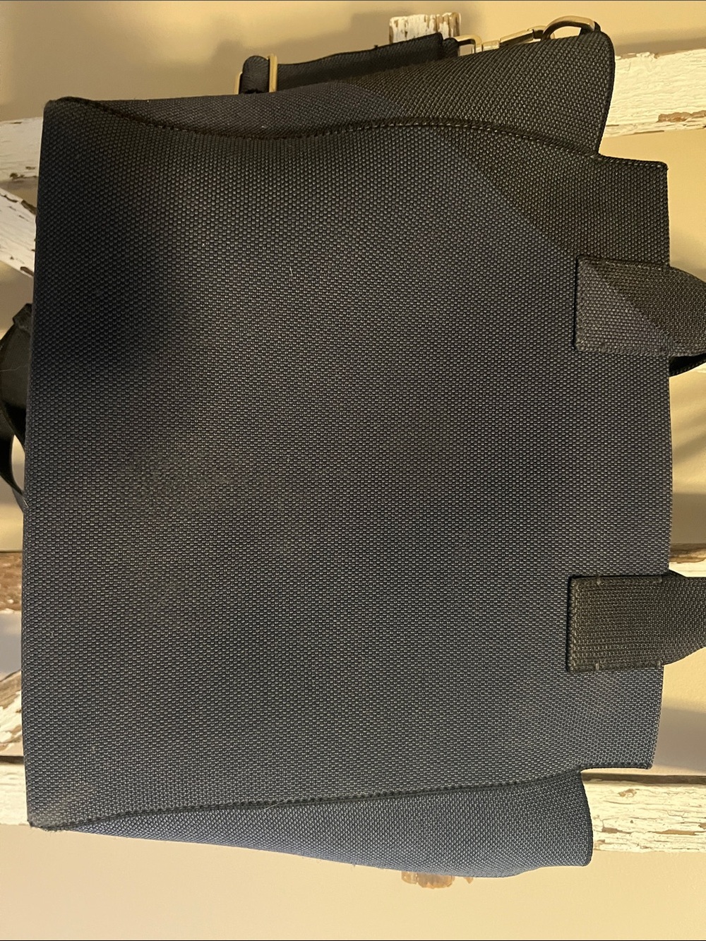 Rothy's  Navy/Black Convertible Shoulder Tote Some fuzz on outside. See photos. - Picture 3 of 7